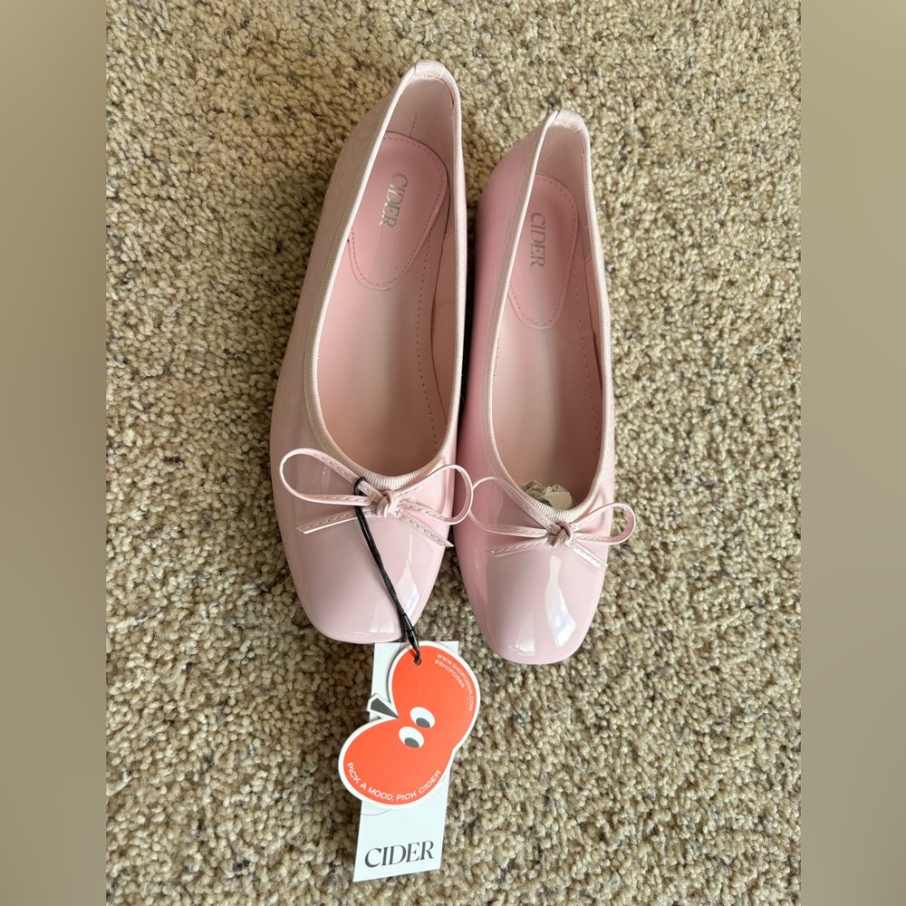 Ballerina pink flats